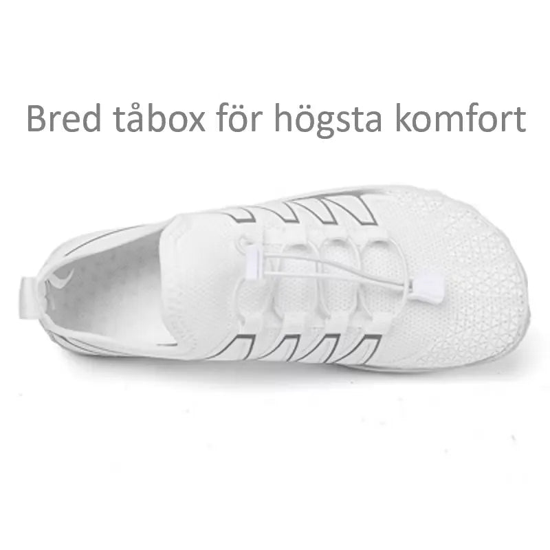 Toeplus Motion Barfotaskor - Vit