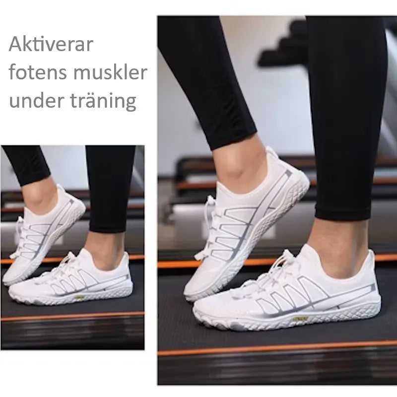 Toeplus Motion Barfotaskor - Vit