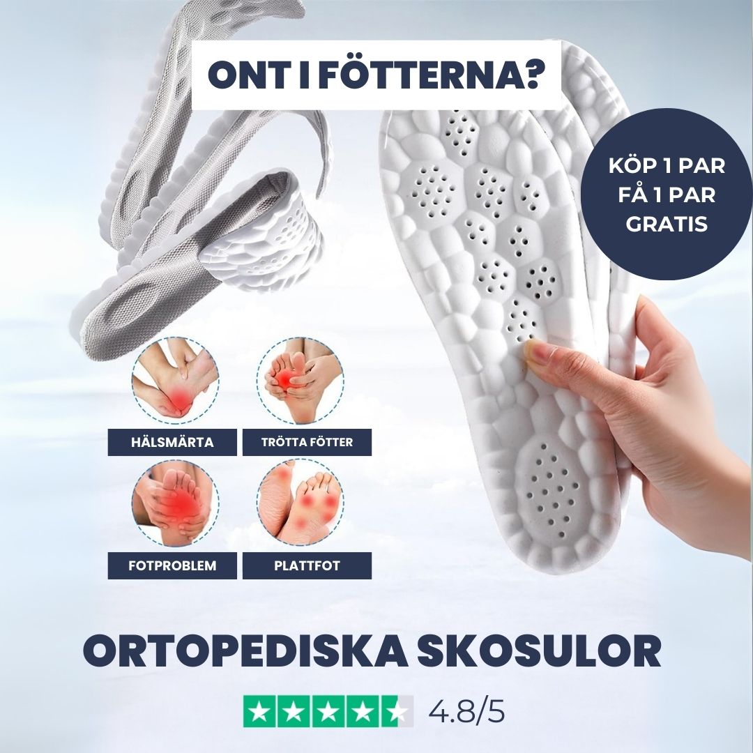 Toeplus Comfort Innersula – Flexibel, ventilerande och formbar passform
