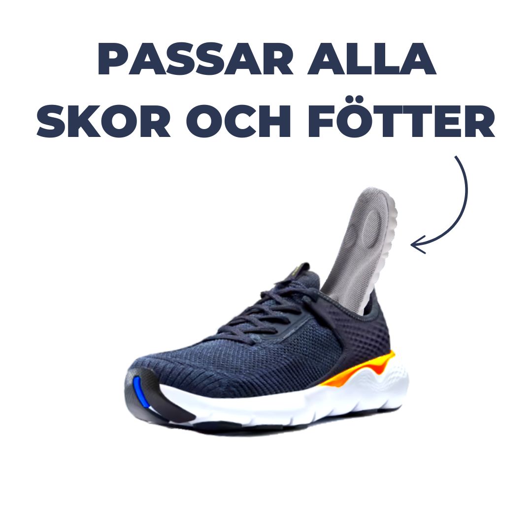 Toeplus Comfort Innersula – Flexibel, ventilerande och formbar passform